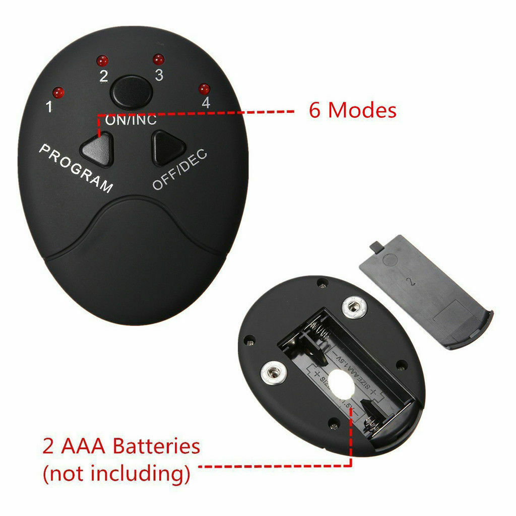 Electric Muscle Toner Machine ABS Toning Belt Simulation Fat Burner Belly Shaper - Image 3